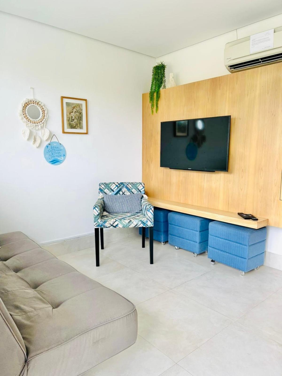 Apartamento A 100 M Da Praia Juquei Luaran gambar